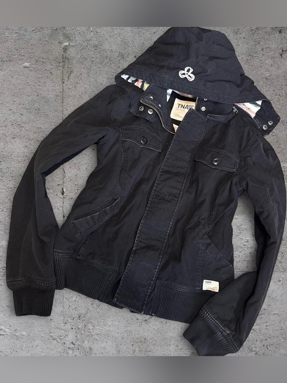 TNA Vintage Y2K Black Jacket